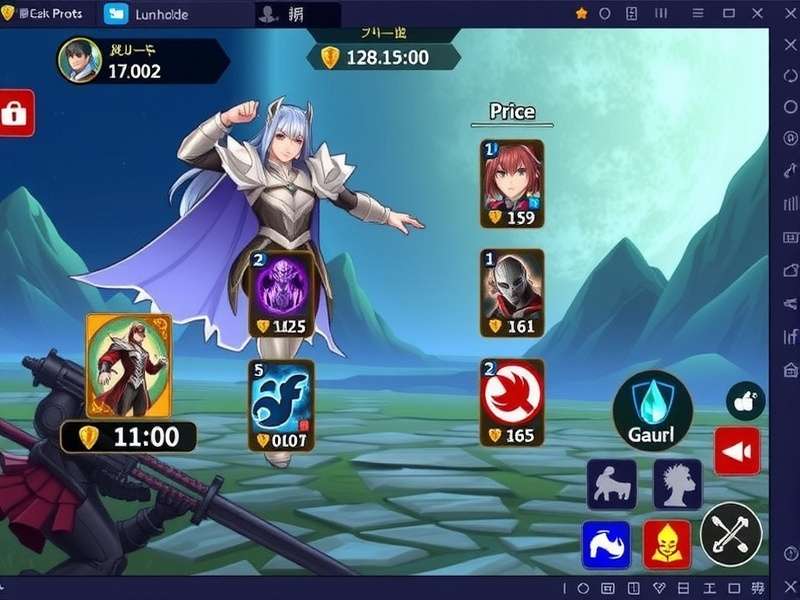 Vanguard Mystic Duel gameplay screenshot